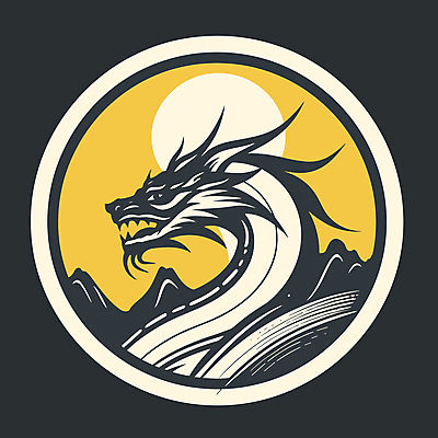 한마리 일러스트 사람없음 용 심볼 드래곤 국내일러스트 AI파일 1 파일형식 벡터