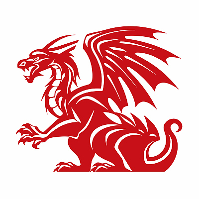 한마리 일러스트 사람없음 용 심볼 드래곤 국내일러스트 AI파일 1 파일형식 벡터