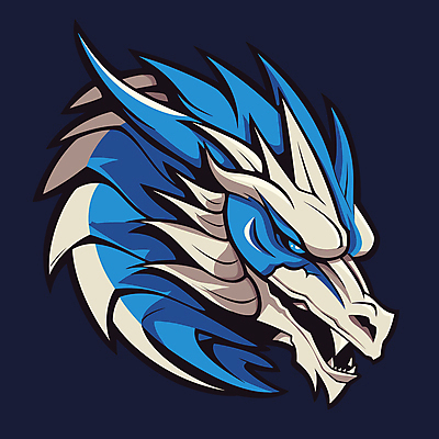 한마리 일러스트 사람없음 용 심볼 드래곤 국내일러스트 AI파일 1 파일형식 벡터