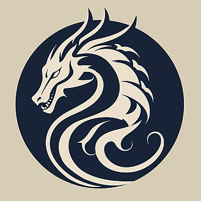 한마리 일러스트 사람없음 용 심볼 드래곤 국내일러스트 AI파일 1 파일형식 벡터