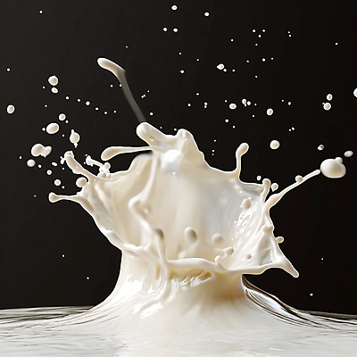 JPG 편집이미지 순간포착 사람없음 우유 흰색 디지털합성 스플래쉬 편집소스 편집실사 AI포토 AI콘텐츠 컬러 유제품 촬영기법 CG 파일형식