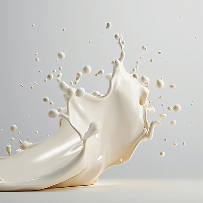 JPG 편집이미지 순간포착 사람없음 우유 흰색 디지털합성 스플래쉬 편집소스 편집실사 AI포토 AI콘텐츠 컬러 유제품 촬영기법 CG 파일형식