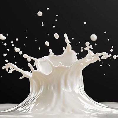 JPG 편집이미지 순간포착 사람없음 우유 흰색 디지털합성 스플래쉬 편집소스 편집실사 AI포토 AI콘텐츠 컬러 유제품 촬영기법 CG 파일형식