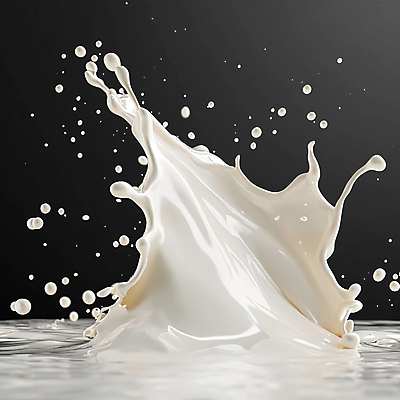 JPG 편집이미지 순간포착 사람없음 우유 흰색 디지털합성 스플래쉬 편집소스 편집실사 AI포토 AI콘텐츠 컬러 유제품 촬영기법 CG 파일형식