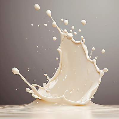 JPG 편집이미지 순간포착 사람없음 우유 흰색 디지털합성 스플래쉬 편집소스 편집실사 AI포토 AI콘텐츠 컬러 유제품 촬영기법 CG 파일형식
