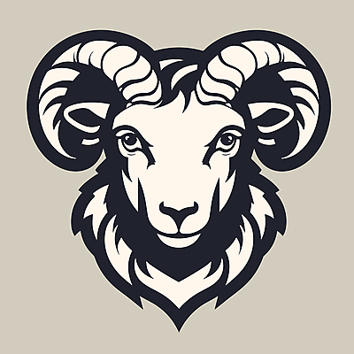 한마리 일러스트 사람없음 머리 양 심볼 국내일러스트 AI파일 1 포유류 신체부위 파일형식 벡터