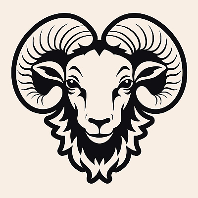 한마리 일러스트 사람없음 머리 양 심볼 국내일러스트 AI파일 1 포유류 신체부위 파일형식 벡터