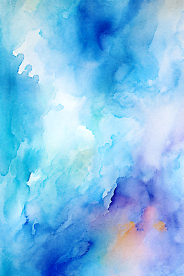 JPG 포스터 백그라운드 일러스트 붓터치 추상 수채화 사람없음 파란색 혼합 질감 번짐 국내일러스트 AI일러스트 AI콘텐츠 컬러 무늬 파일형식 효과