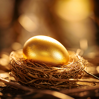 JPG 편집이미지 사람없음 한개 금색 행운 황금 둥지 디지털합성 부활절계란 황금알 보물 편집소스 편집실사 AI포토 AI콘텐츠 1 컬러 컨셉 부활절 계란 알 CG 파일형식