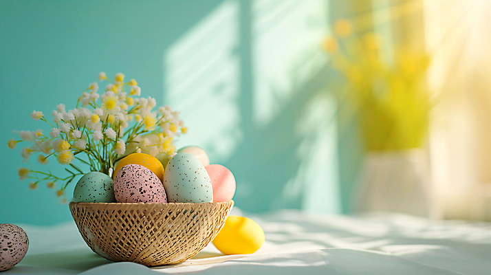 JPG 편집이미지 꽃 기독교 창문 사람없음 햇빛 바구니 봄 디지털합성 담기 부활절계란 파스텔톤 편집소스 편집실사 AI포토 AI콘텐츠 식물 계절 종교 컬러 모션 부활절 태양 계란 CG 파일형식