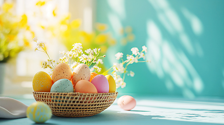 JPG 편집이미지 꽃 기독교 창문 사람없음 햇빛 바구니 봄 디지털합성 담기 부활절계란 파스텔톤 편집소스 편집실사 AI포토 AI콘텐츠 식물 계절 종교 컬러 모션 부활절 태양 계란 CG 파일형식