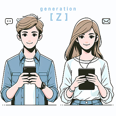 PSD 여자 남자 일러스트 커뮤니케이션 모바일 기술 상반신 청년 성인 두명 스마트폰 태블릿 디지털 멀티태스크 문자메시지 청년만 성인만 Z세대 MZ세대 국내일러스트 사람 전자제품 핸드폰 스마트기기 메시지 세대 파일형식