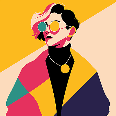 패션 남자 일러스트 목걸이 한명 상반신 성인 컬러풀 선글라스 모던 스타일 성인남자한명만 MZ세대 Y2K 국내일러스트 AI파일 1 안경 컬러 컨셉 장신구 사람 세대 남자한명만 성인남자만 파일형식 벡터