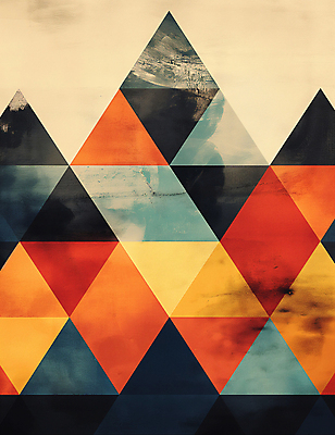 JPG 편집이미지 백그라운드 패턴 사람없음 삼각형 디지털합성 질감 기하학 지오메트릭 편집소스 이미지편집 편집실사 도형 무늬 CG 파일형식