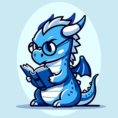 안경 일러스트 앉기 사람없음 책 파란색 독서 집중 용캐릭터 청룡 청룡캐릭터 일러캐릭터 AI파일 캐릭터 잡화 컬러 컨셉 모션 용 파일형식 벡터 사방신