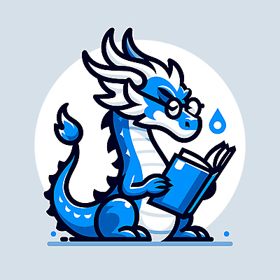 안경 일러스트 앉기 사람없음 책 파란색 독서 집중 용캐릭터 청룡 청룡캐릭터 일러캐릭터 AI파일 캐릭터 잡화 컬러 컨셉 모션 용 파일형식 벡터 사방신