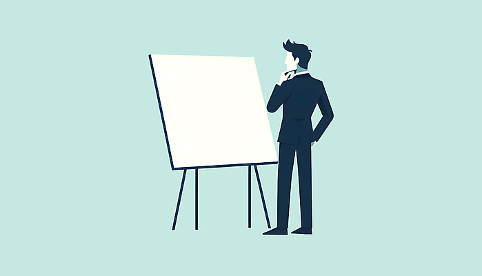 JPG 전신 응시 남자 일러스트 한명 서기 정장 성인 경제 파란색 비즈니스맨 부 고민 주머니손 화이트보드 성인남자한명만 카피스페이스 국내일러스트 AI일러스트 AI콘텐츠 1 시선 옷 감정 컬러 비즈니스 모션 사람 공백 직장인 재산 남자한명만 성인남자만 파일형식