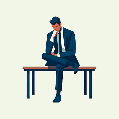 JPG 전신 남자 생각 의자 일러스트 한명 앉기 정장 성인 경제 턱괴기 다리꼬기 비즈니스맨 부 고민 성인남자한명만 국내일러스트 AI일러스트 AI콘텐츠 1 옷 감정 가구 비즈니스 모션 사람 직장인 재산 남자한명만 성인남자만 파일형식