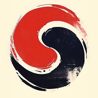 JPG 일러스트 붓터치 사람없음 빨간색 파란색 태극기 디지털합성 질감 태극 편집소스 국내일러스트 AI일러스트 AI콘텐츠 문양 컬러 국기 파일형식