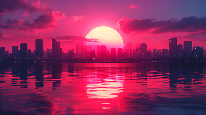 JPG 구름 편집이미지 백그라운드 하늘 사람없음 건물 빨간색 물 빛 판타지 태양 일몰 행성 분위기 디지털합성 몽환 편집소스 이미지편집 편집실사 AI컴퓨터그래픽 AI콘텐츠 자연요소 건축물 컬러 컨셉 상상 우주 노을 CG 파일형식