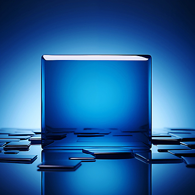 JPG 편집이미지 백그라운드 사람없음 파란색 3D 큐브 디지털합성 광택 편집소스 이미지편집 편집3D AI컴퓨터그래픽 AI콘텐츠 컬러 파일형식