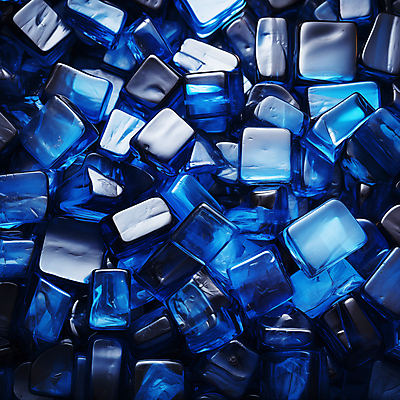 JPG 편집이미지 백그라운드 사람없음 파란색 3D 큐브 디지털합성 광택 편집소스 이미지편집 편집3D AI컴퓨터그래픽 AI콘텐츠 컬러 파일형식