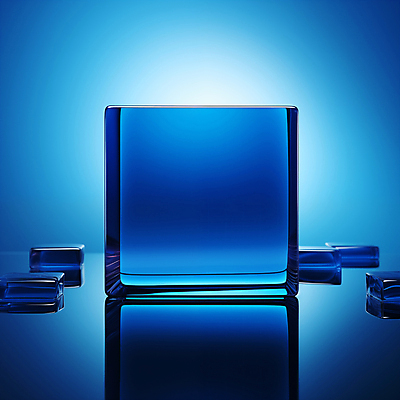 JPG 편집이미지 백그라운드 사람없음 파란색 3D 큐브 디지털합성 광택 편집소스 이미지편집 편집3D AI컴퓨터그래픽 AI콘텐츠 컬러 파일형식