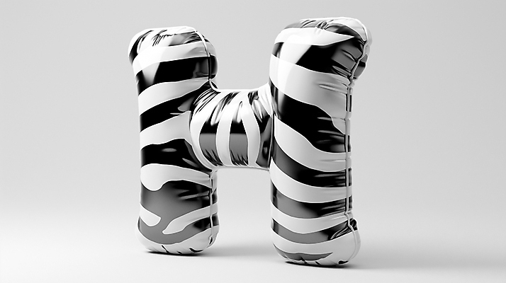 PSD 편집이미지 영어 백그라운드 추상 흑백 타이포그라피 사람없음 3D 디지털합성 광택 얼룩무늬 H 입체문자 편집소스 편집3D 문자 알파벳 무늬 촬영기법 파일형식