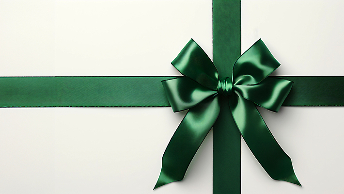 JPG 편집이미지 리본 선물 사람없음 초록색 선물상자 흰색 오브젝트 편집실사 AI포토 AI콘텐츠 컬러 상자 CG 파일형식