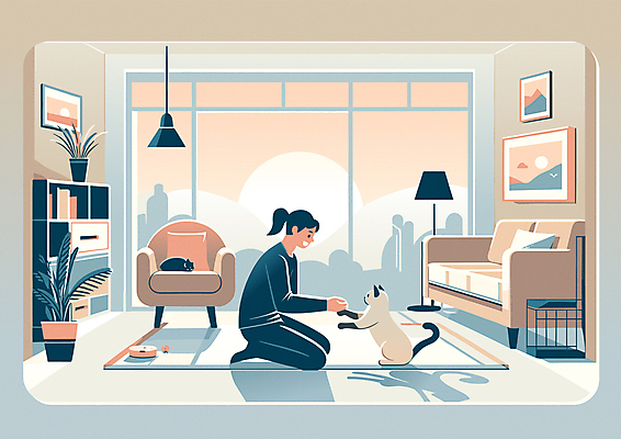 전신 라이프스타일 여자 화분 화초 액자 쿠션 거실 일러스트 창문 놀이 휴식 전등 책장 한명 성인 취미 일상 소파 태양 고양이 카펫 무릎꿇기 감성 성인여자한명만 국내일러스트 AI파일 자연요소 식물 1 가구 컨셉 의자 포유류 모션 조명 사람 라이프 생활 반려동물 여자한명만 성인여자만 파일형식 벡터