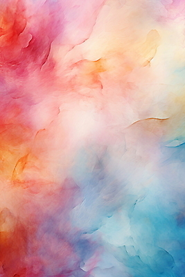 JPG 백그라운드 일러스트 추상 수채화 잉크 사람없음 컬러풀 물감 그라데이션 국내일러스트 AI일러스트 AI콘텐츠 컬러 무늬 미술도구 파일형식