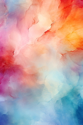 JPG 백그라운드 일러스트 추상 수채화 잉크 사람없음 컬러풀 물감 그라데이션 국내일러스트 AI일러스트 AI콘텐츠 컬러 무늬 미술도구 파일형식