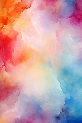 JPG 백그라운드 일러스트 추상 수채화 잉크 사람없음 컬러풀 물감 그라데이션 국내일러스트 AI일러스트 AI콘텐츠 컬러 무늬 미술도구 파일형식
