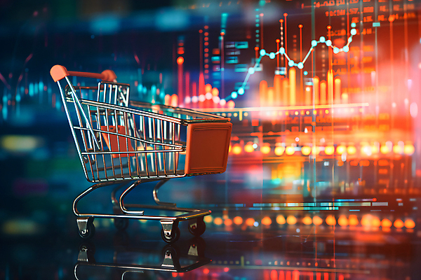 JPG 편집이미지 그래프 사람없음 쇼핑카 시세 오브젝트 고금리 편집실사 AI컴퓨터그래픽 AI콘텐츠 금융 쇼핑 카트 CG 금리 파일형식