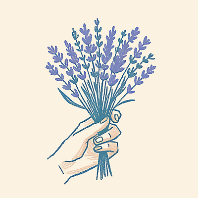 손 꽃 꽃다발 일러스트 들기 신체부위 봄 베이지색 파스텔톤 국내일러스트 AI파일 식물 계절 컬러 모션 사람 파일형식 벡터