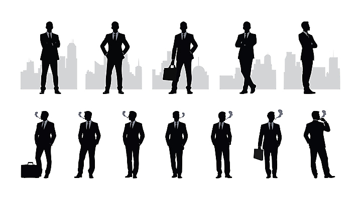 전신 남자 실루엣 허리손 서류가방 일러스트 비즈니스 흡연 서기 들기 정장 여러명 성인 건물 팔짱 검은색 직장인 비즈니스맨 담배연기 성인남자만 국내일러스트 AI파일 직업 건축물 옷 컬러 포즈 다수 가방 모션 담배 촬영기법 사람 연기 남자만 성인만 파일형식 벡터