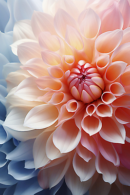 JPG 편집이미지 꽃잎 꽃 근접촬영 사람없음 컬러풀 화려 디지털합성 편집실사 AI포토 AI콘텐츠 식물 뷰포인트 컬러 컨셉 CG 파일형식