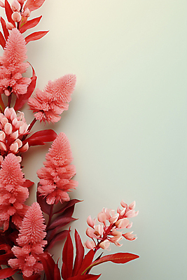 JPG 편집이미지 꽃 분홍색 백그라운드 자연 사람없음 봄 디지털합성 편집실사 AI포토 AI콘텐츠 식물 계절 컬러 CG 생태계 파일형식