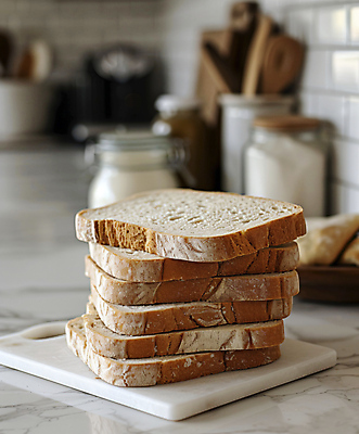 JPG 편집이미지 음식 도마 사람없음 쌓기 주방 식빵 브런치 토스트 편집실사 AI포토 AI콘텐츠 빵 모션 주방용품 식사 CG 파일형식