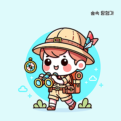 전신 캐릭터 남자 어린이 유니폼 일러스트 자연 한명 서기 소년 쌍안경 캠핑 탐험 관찰 체험학습 체험 나침반 모험가 탐방 소년한명만 일러캐릭터 AI파일 1 옷 컨셉 모션 레저 사람 망원경 생태계 남자한명만 소년만 파일형식 벡터