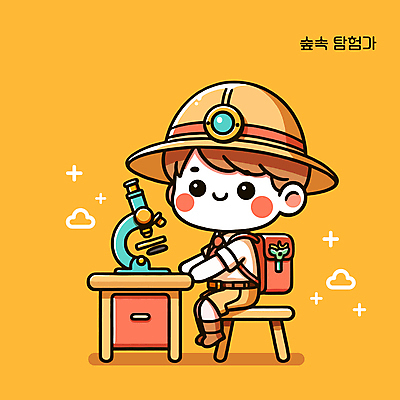 전신 캐릭터 남자 어린이 유니폼 일러스트 자연 현미경 한명 서기 앉기 소년 주황색 캠핑 탐험 관찰 체험학습 체험 모험가 탐방 소년한명만 일러캐릭터 AI파일 1 옷 컬러 컨셉 모션 레저 실험기구 사람 생태계 남자한명만 소년만 파일형식 벡터