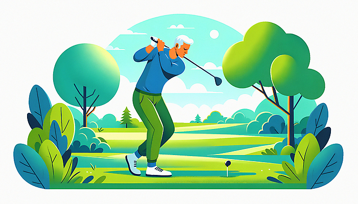 JPG 전신 나무 구름 할아버지 노년 남자 일러스트 하늘 골프공 한명 잔디 취미 운동 태양 골프채 활기 노인남자한명만 파크골프 국내일러스트 AI일러스트 AI콘텐츠 자연요소 식물 1 컨셉 골프 공 골프용품 건강 사람 성인 남자한명만 노인남자만 파일형식