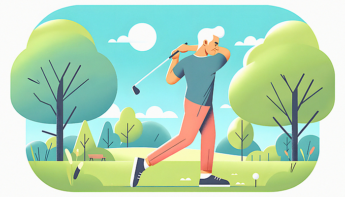 JPG 전신 나무 구름 할아버지 노년 남자 일러스트 하늘 골프공 한명 잔디 취미 운동 골프채 활기 노인남자한명만 파크골프 국내일러스트 AI일러스트 AI콘텐츠 자연요소 식물 1 컨셉 골프 공 골프용품 건강 사람 성인 남자한명만 노인남자만 파일형식