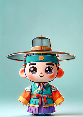 JPG 전신 편집이미지 남자 한명 서기 성인 3D 전통의상 한복 디지털합성 성인남자한명만 편집소스 편집3D AI컴퓨터그래픽 AI콘텐츠 갓모자 모자_잡화 1 한국전통 전통 모션 전통소품 사람 남자한명만 성인남자만 파일형식