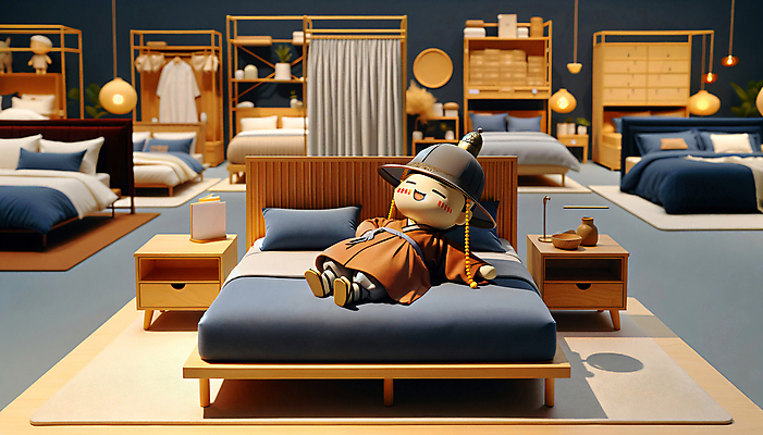 JPG 전신 편집이미지 남자 여유 한명 성인 취미 눕기 3D 침대 잠 전통의상 한복 디지털합성 성인남자한명만 가구점 편집소스 편집3D AI컴퓨터그래픽 AI콘텐츠 1 한국전통 전통 감정 가구 모션 사람 상점 남자한명만 성인남자만 파일형식