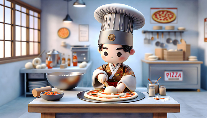 JPG 편집이미지 남자 피자 요리사모자 요리 한명 상반신 성인 취미 3D 주방 요리사 전통의상 한복 디지털합성 성인남자한명만 편집소스 편집3D AI컴퓨터그래픽 AI콘텐츠 직업 모자_잡화 1 한국전통 전통 패스트푸드 서양음식 사람 남자한명만 성인남자만 파일형식