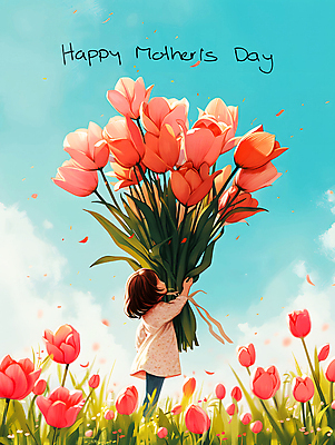 전신 PSD 편집이미지 여자 꽃 행복 어린이 꽃다발 자연 하늘 밝음 선물 한명 웃음 들기 소녀 야외 봄 튤립 어버이날 디지털합성 즐거움 소녀한명만 편집소스 이미지편집 식물 1 계절 기념일 감정 모션 표정 사람 생태계 여자한명만 소녀만 파일형식