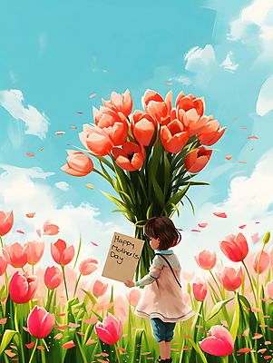 전신 PSD 편집이미지 여자 꽃 행복 어린이 꽃다발 자연 하늘 밝음 선물 한명 웃음 들기 소녀 야외 봄 튤립 어버이날 디지털합성 즐거움 소녀한명만 편집소스 이미지편집 식물 1 계절 기념일 감정 모션 표정 사람 생태계 여자한명만 소녀만 파일형식