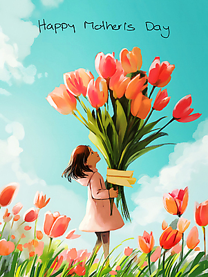 전신 PSD 편집이미지 여자 꽃 행복 어린이 꽃다발 자연 하늘 밝음 선물 한명 웃음 들기 소녀 야외 봄 튤립 어버이날 디지털합성 즐거움 소녀한명만 편집소스 이미지편집 식물 1 계절 기념일 감정 모션 표정 사람 생태계 여자한명만 소녀만 파일형식