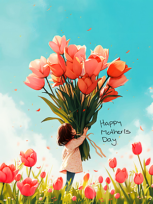 전신 PSD 편집이미지 여자 꽃 행복 어린이 꽃다발 자연 하늘 밝음 선물 한명 웃음 들기 소녀 야외 봄 튤립 어버이날 디지털합성 즐거움 소녀한명만 편집소스 이미지편집 식물 1 계절 기념일 감정 모션 표정 사람 생태계 여자한명만 소녀만 파일형식